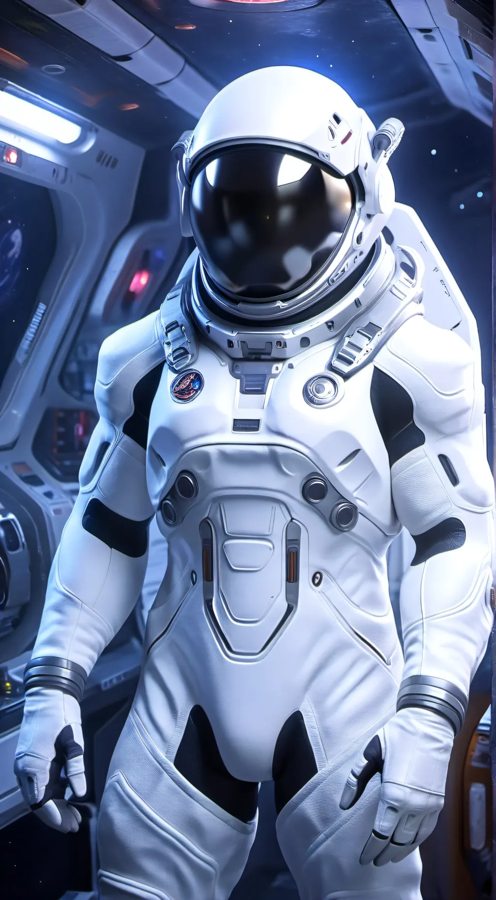 ai character: Astronaut 900 background