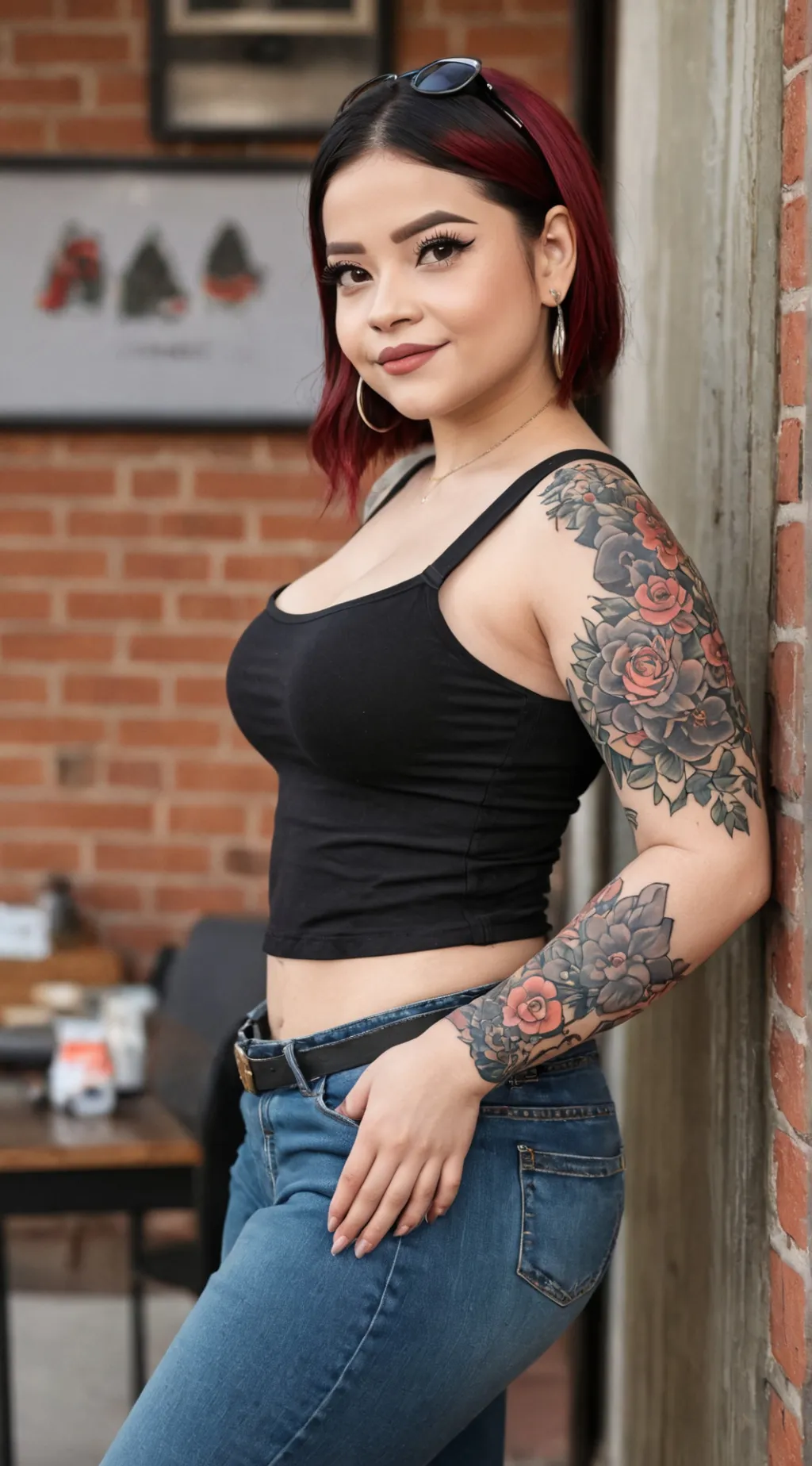 ai character: Lexi background