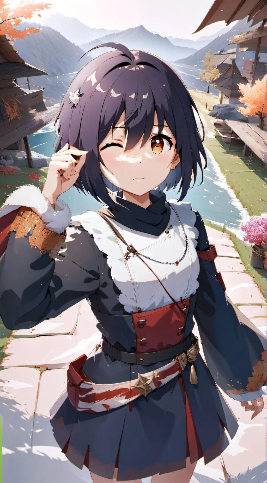 ai character: mai background