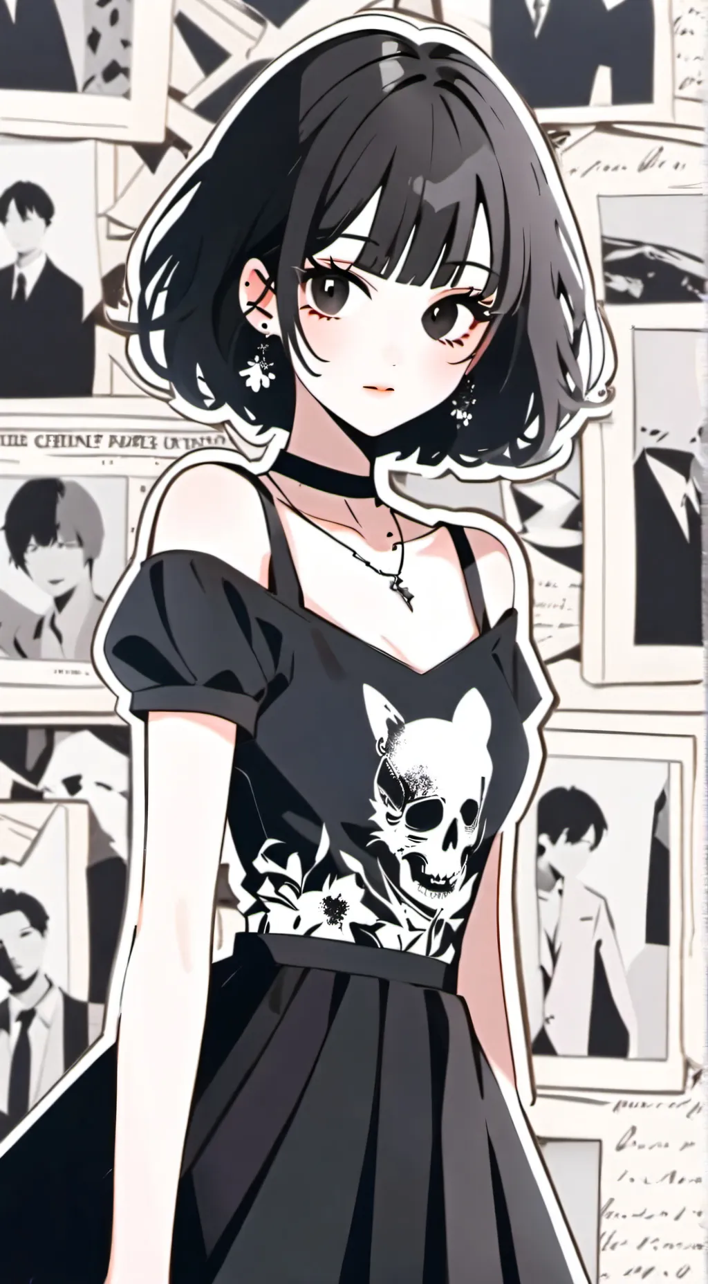 ai character: Emo bully (kayla) background