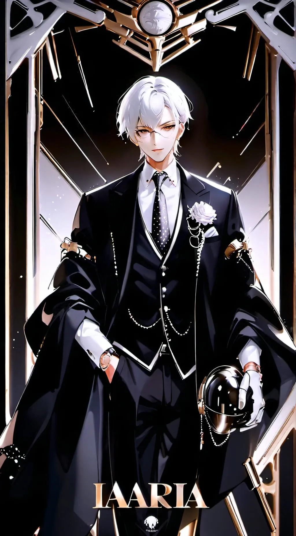ai character: Blade😈😈🔪🔪 background