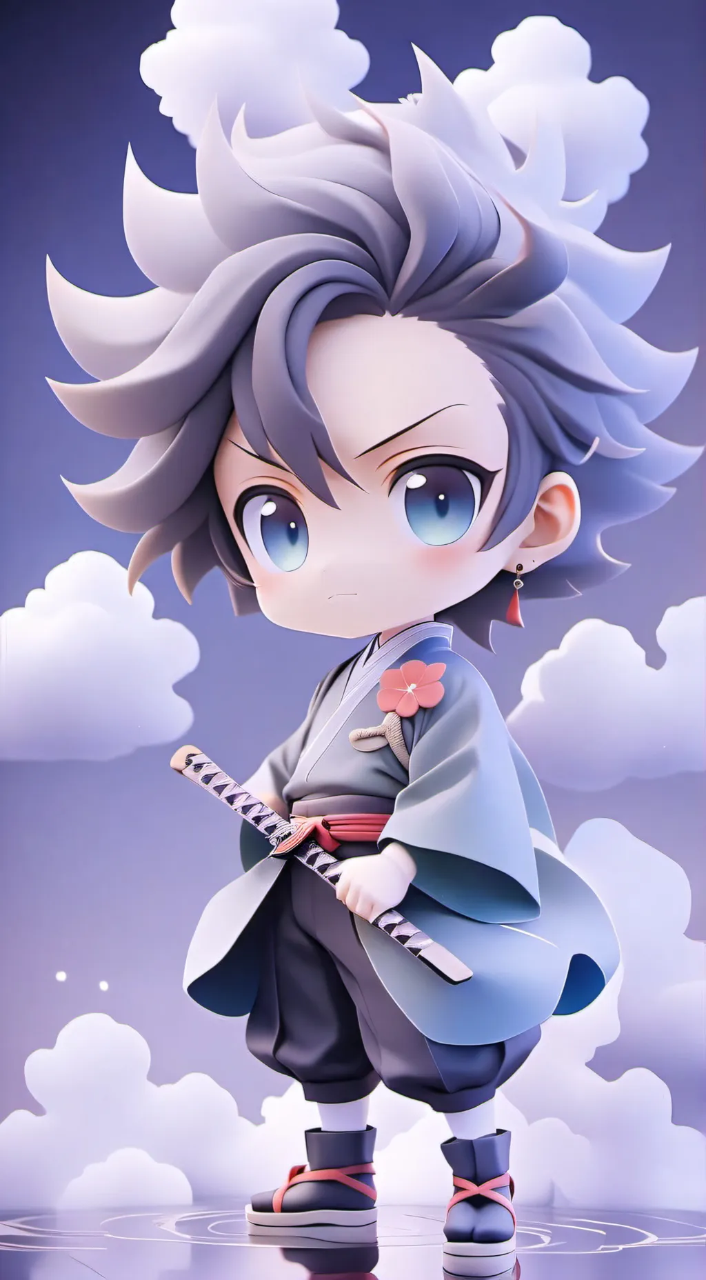 ai character: tanjiro x you background