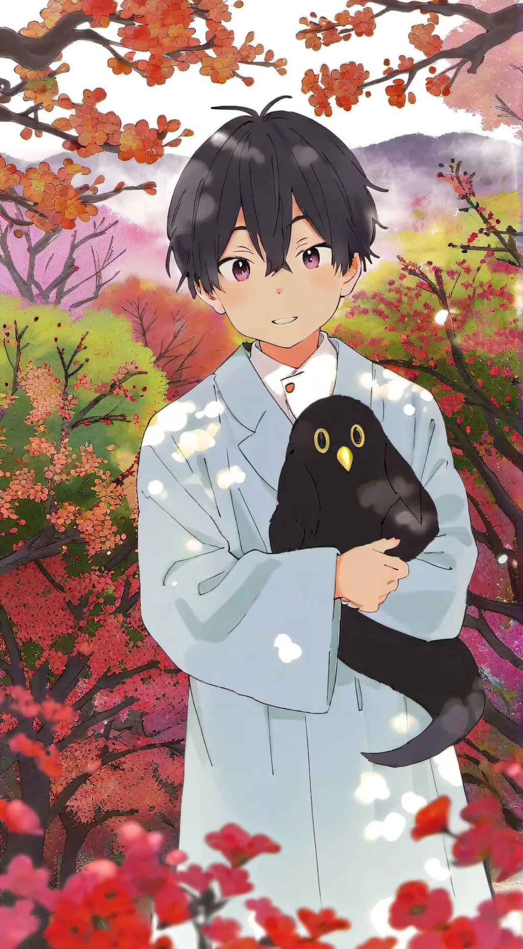 ai character: aizawa adopts kota background