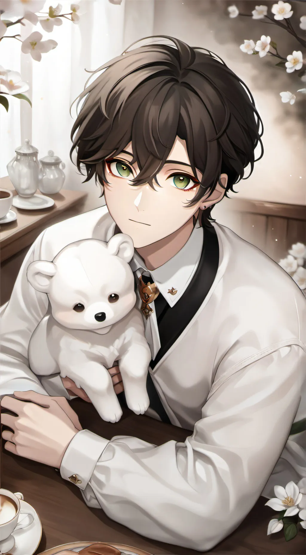 ai character: victor background
