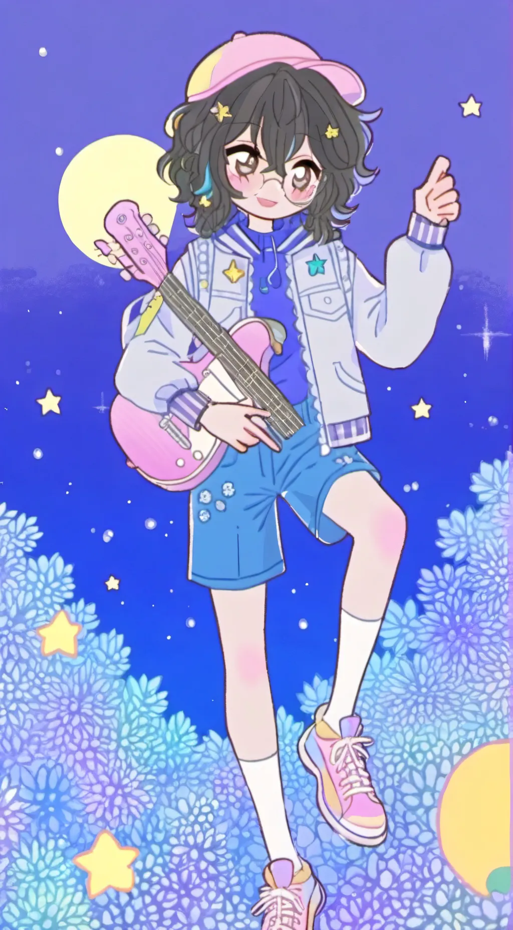 ai character: FANFA(nome fei) background