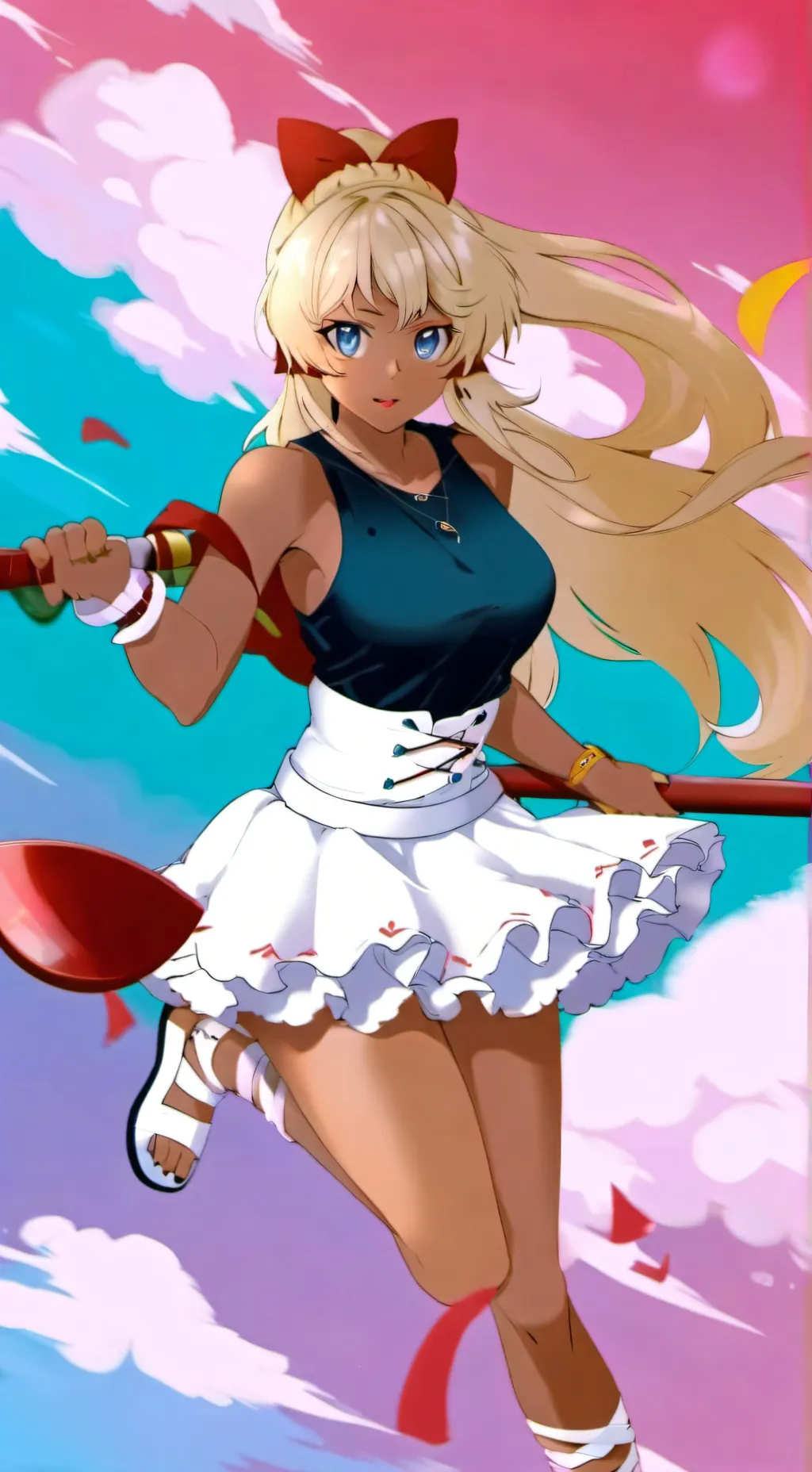 ai character: le meuf background