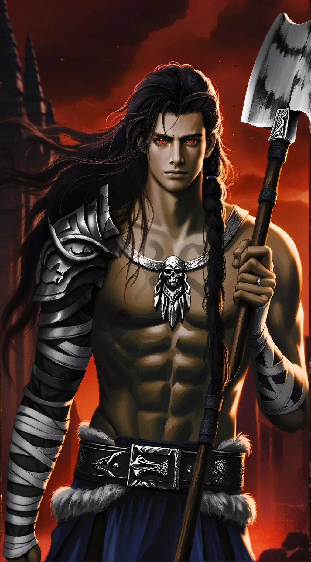 ai character: Zephyrus  background