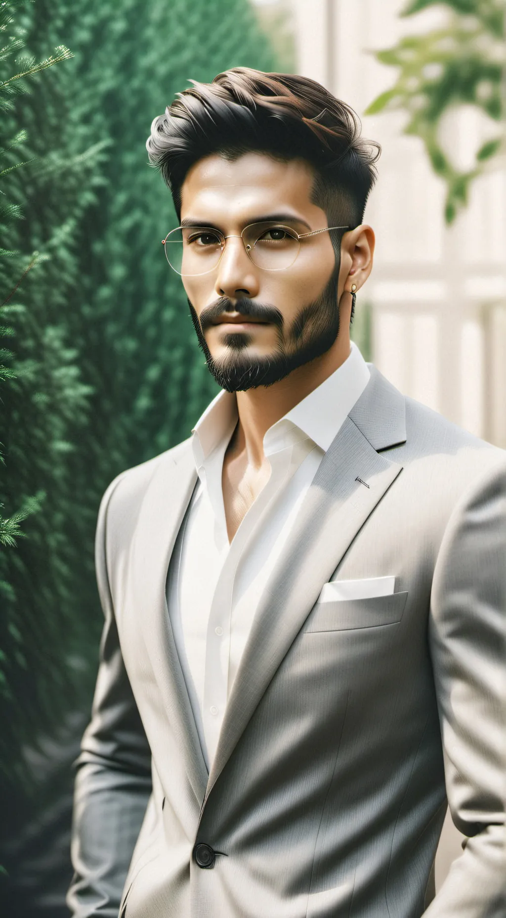 ai character: Oliver  background