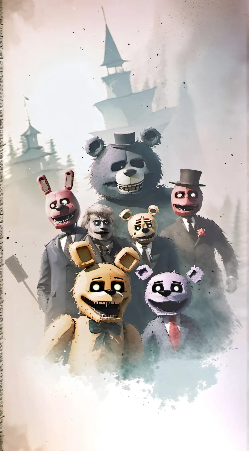 ai character: fnaf background
