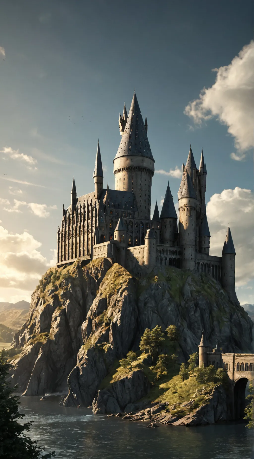 ai character: Hogwarts VIII background