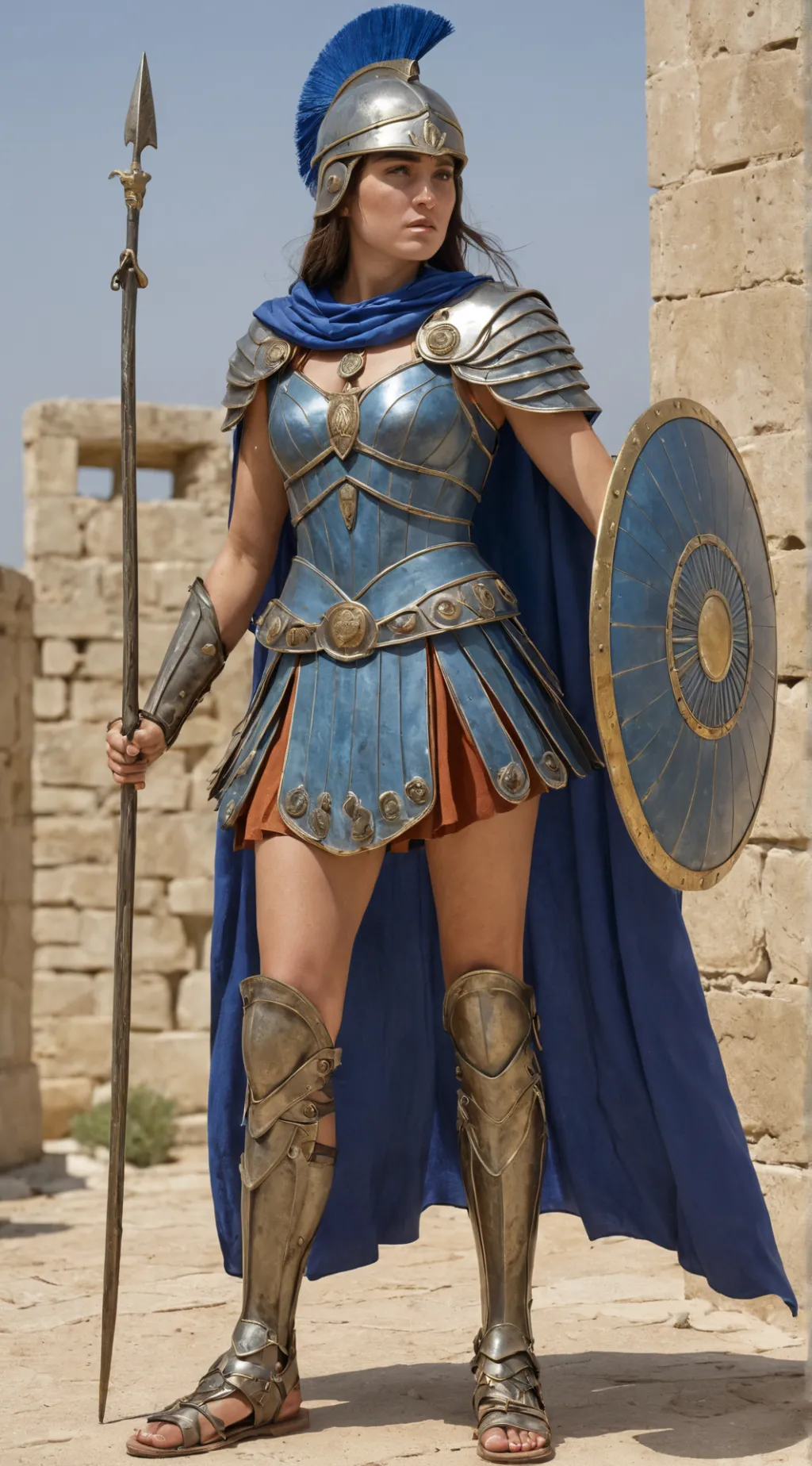ai character: Athena background