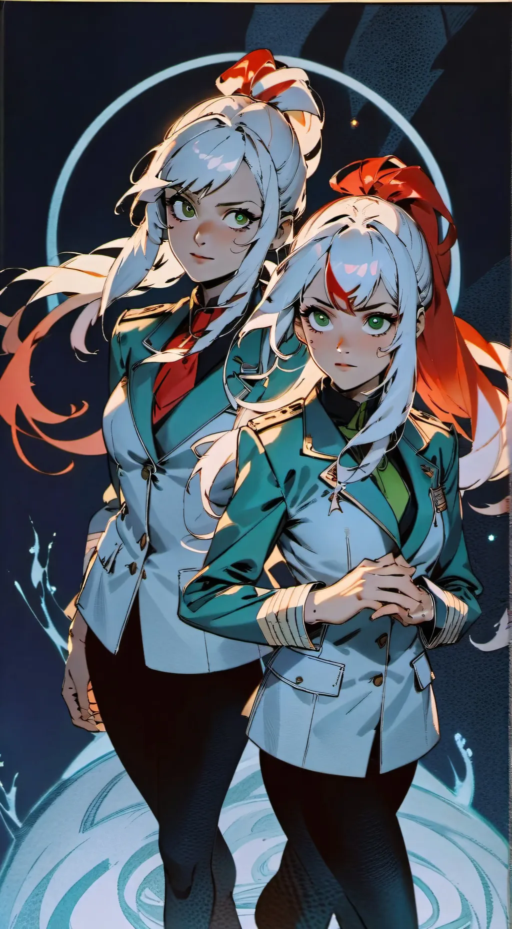 ai character: Todoroki Twins background
