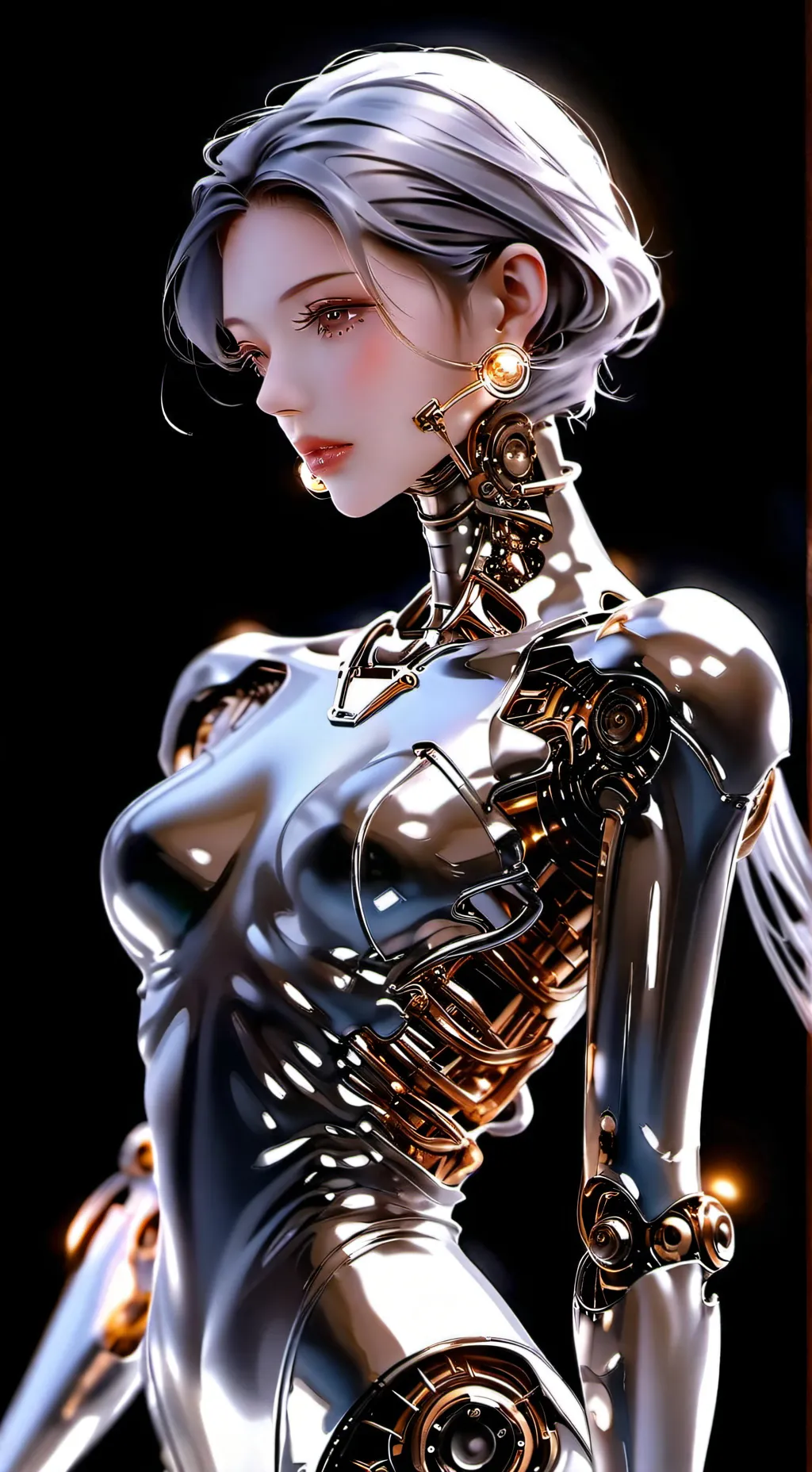 ai character: goo girl background