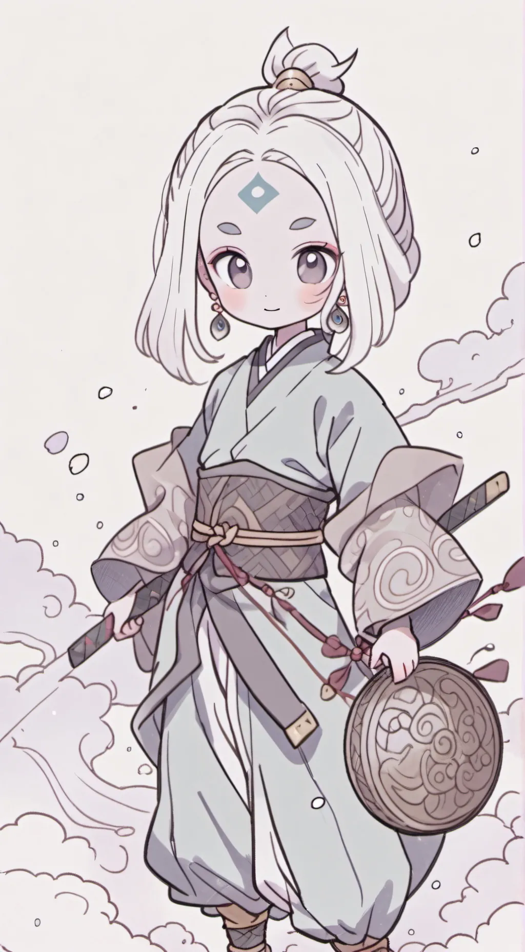 ai character: avatar background