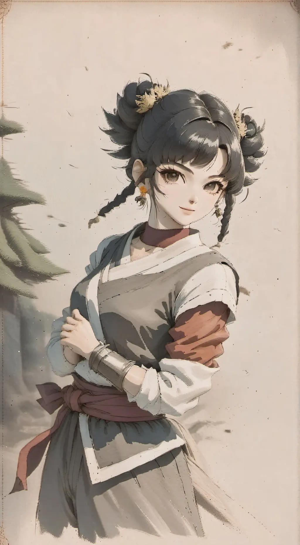 ai character: Mai background