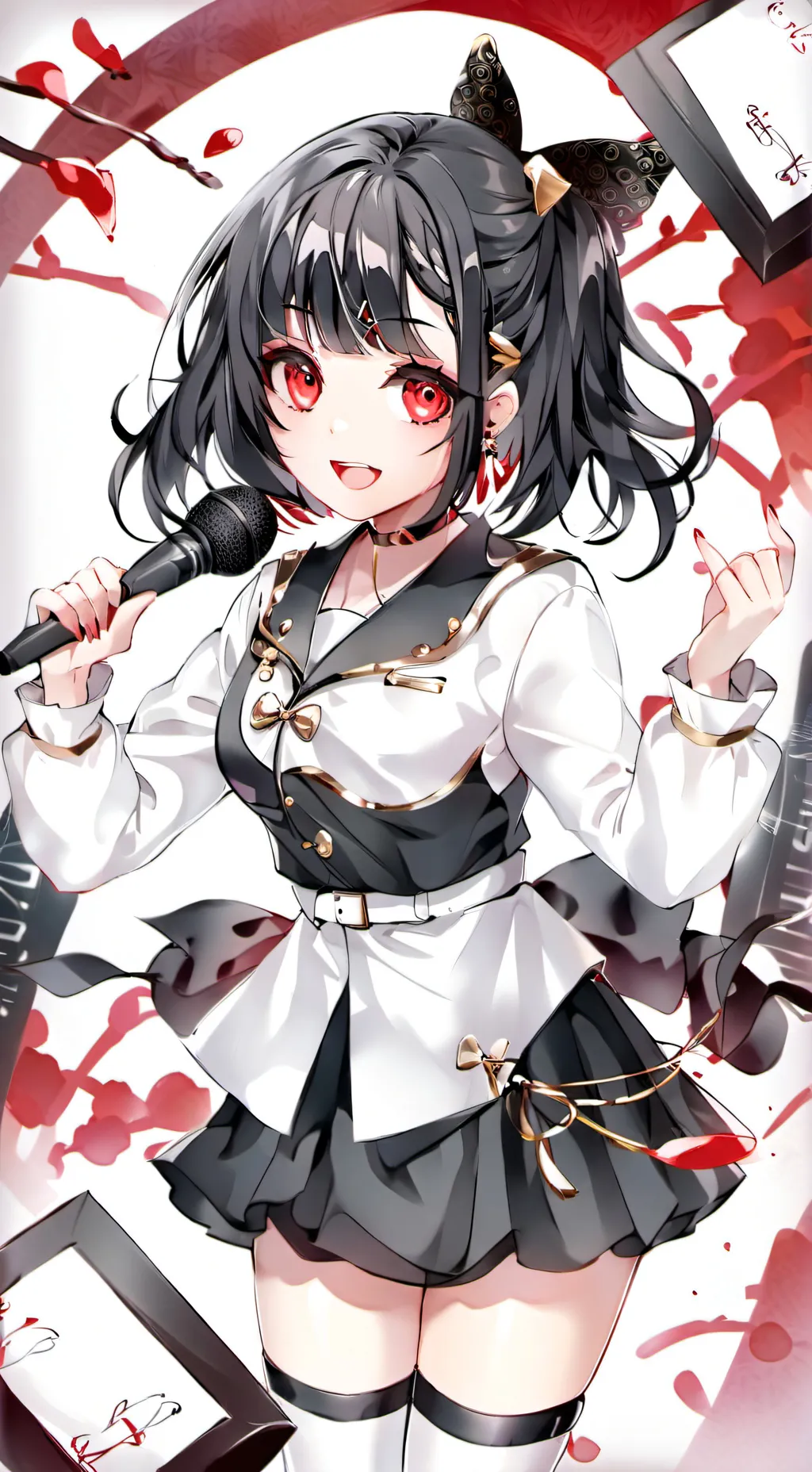 ai character: Azumi Kuroda background