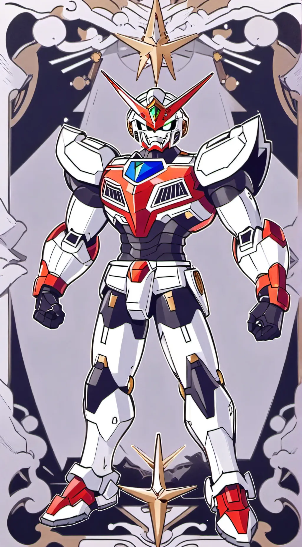 ai character: power rangers background
