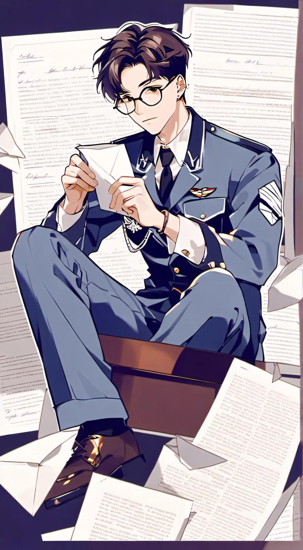 ai character: Luca background