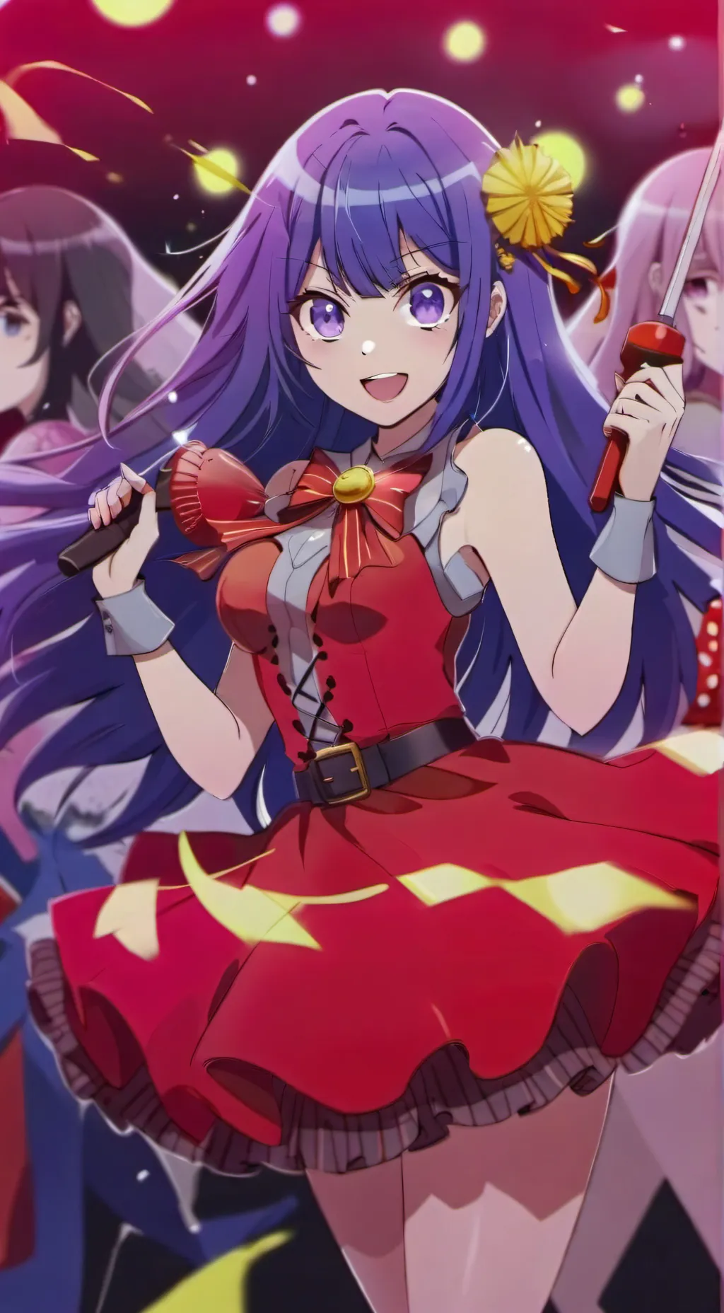 ai character: OH SHI NO KO background