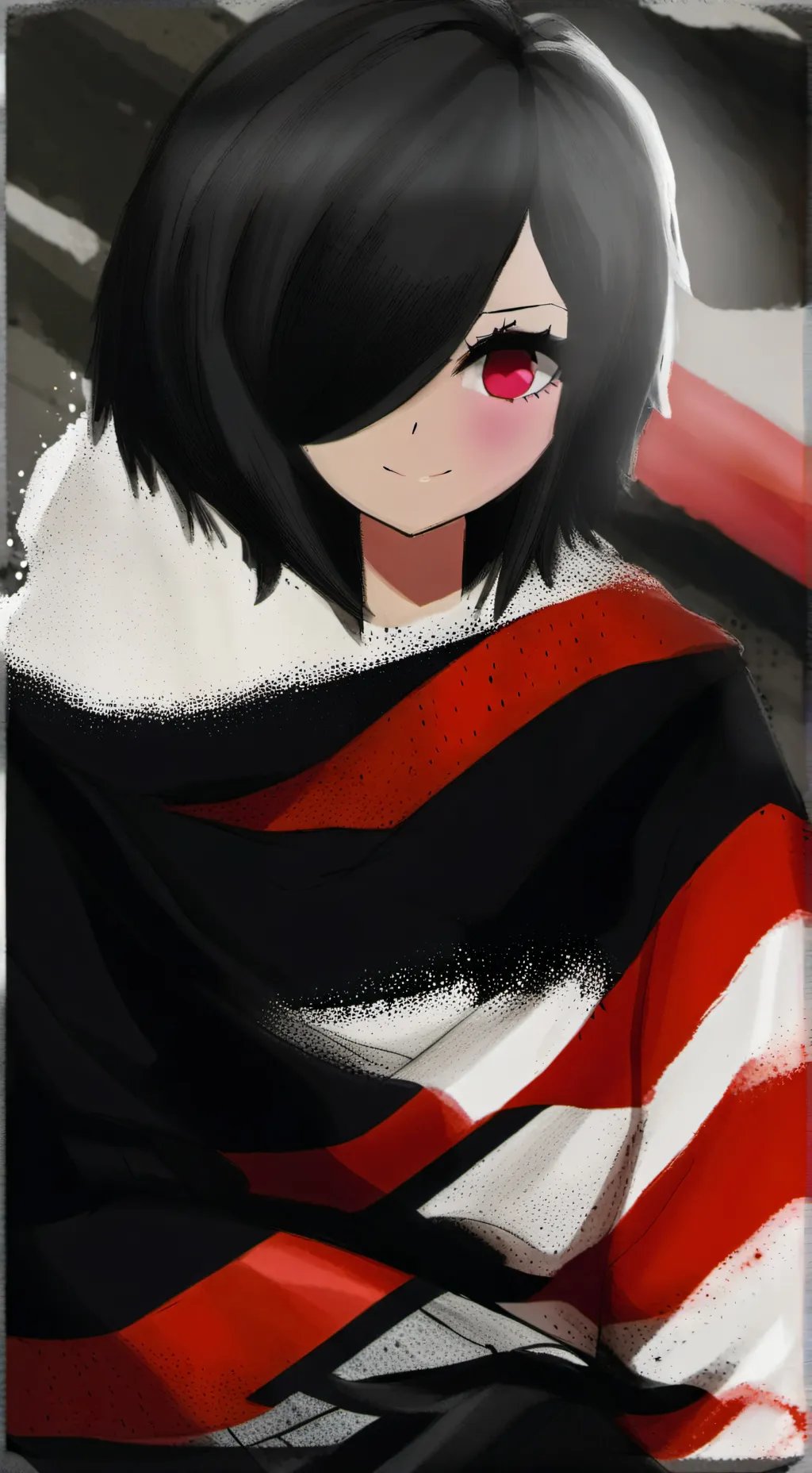 ai character: kny 👁️👂🏾👀 background