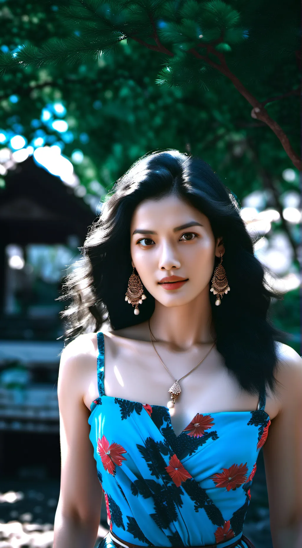 ai character: Happiness background