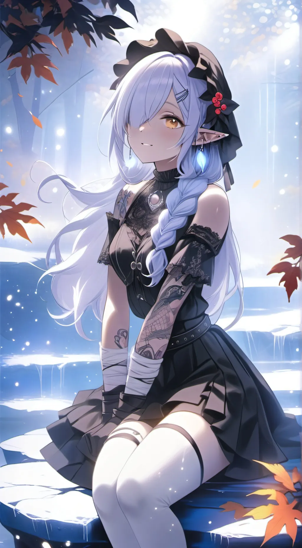 ai character: Sérénade background