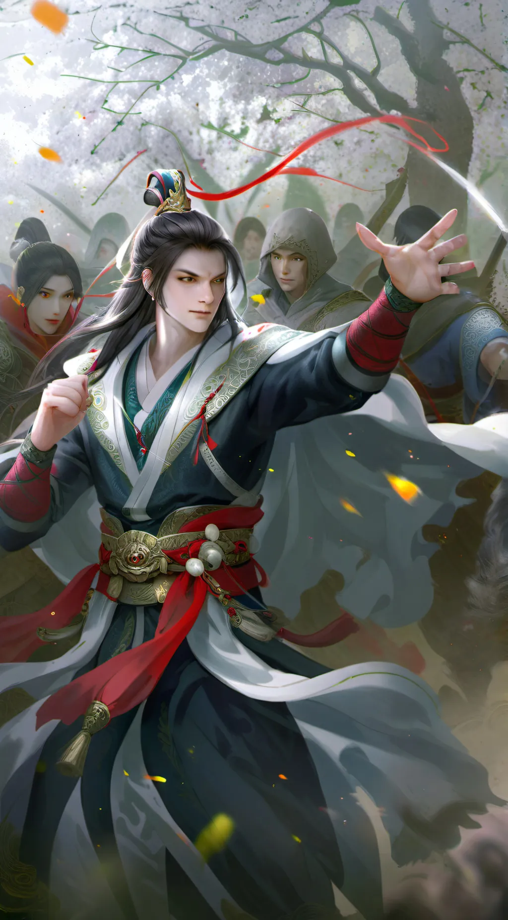 ai character: True Fight background