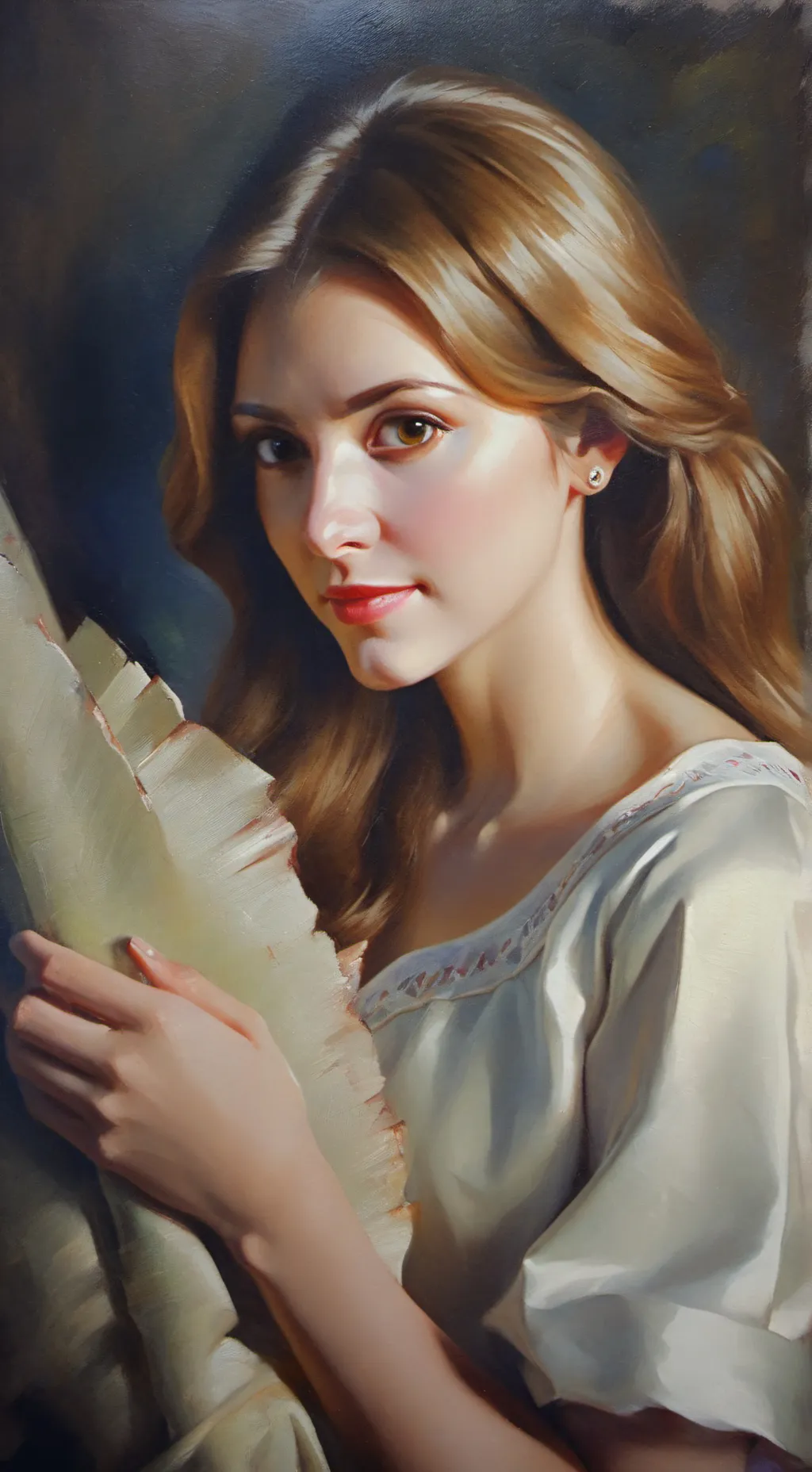 ai character: girlfriend background