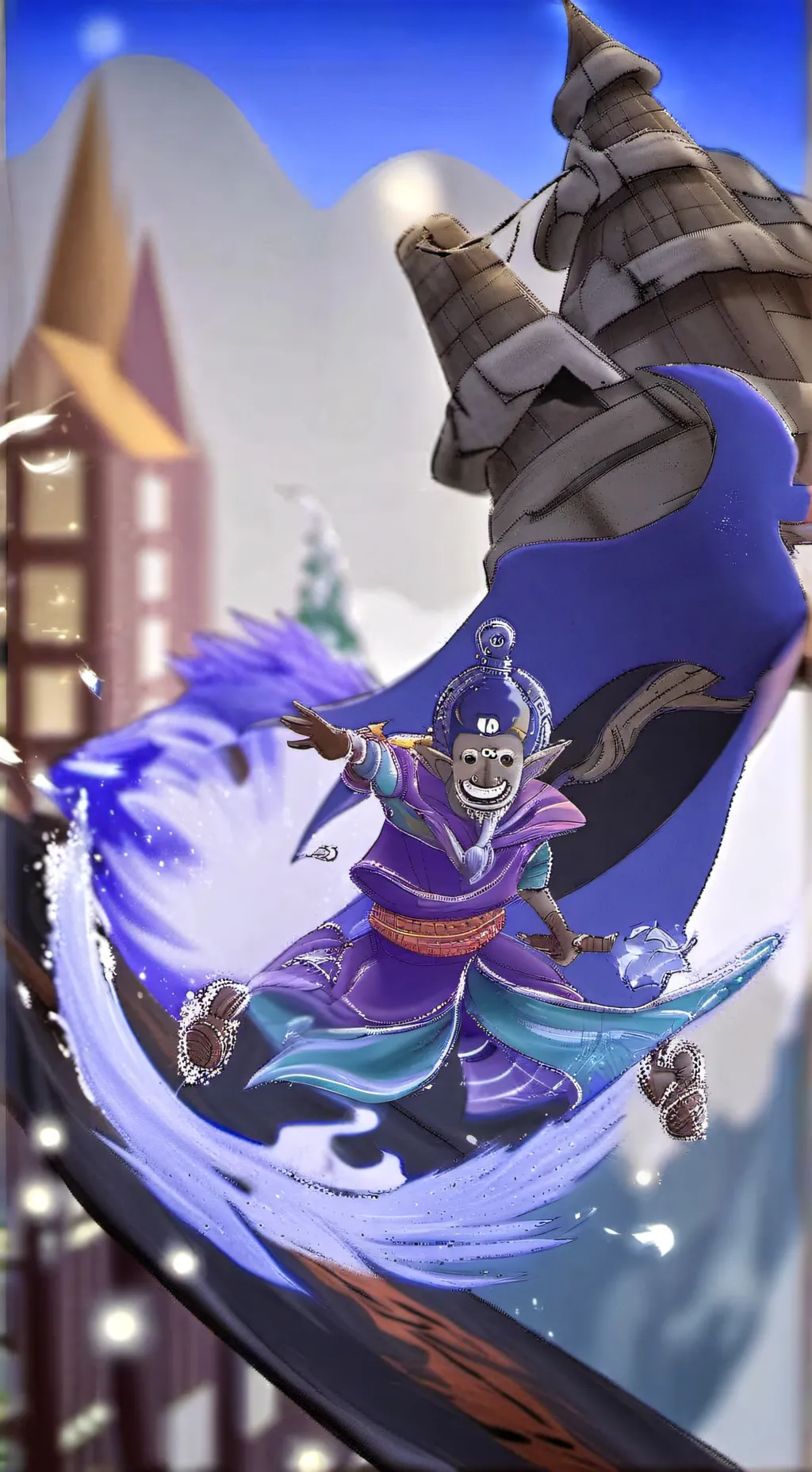ai character: Poppy background