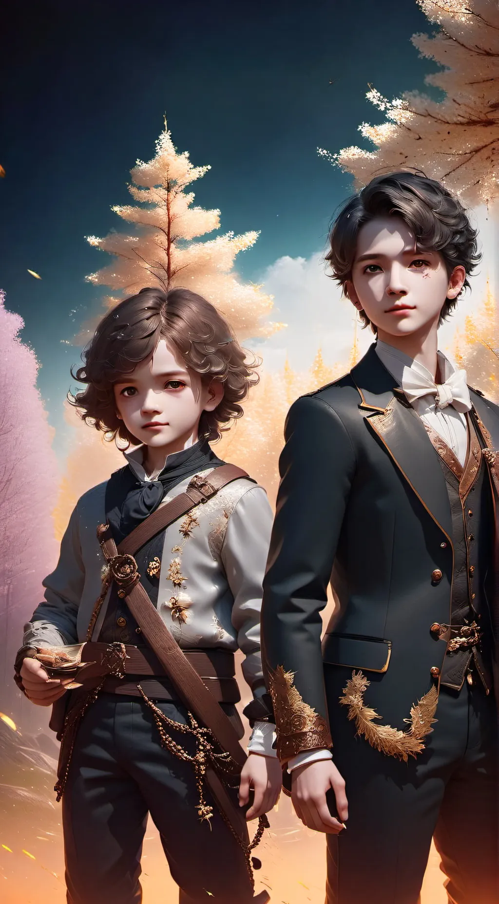 ai character: Group  chat background