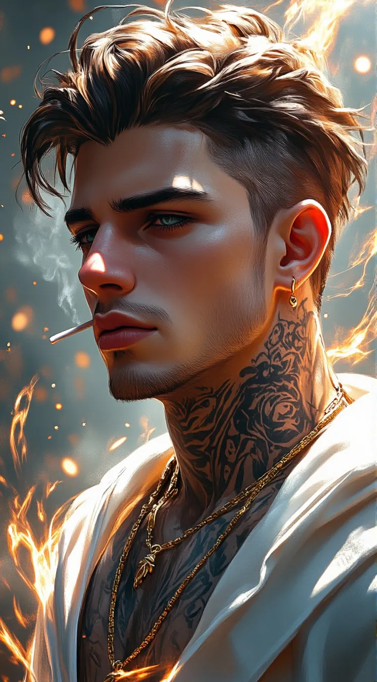 ai character: Enzo Larotte background