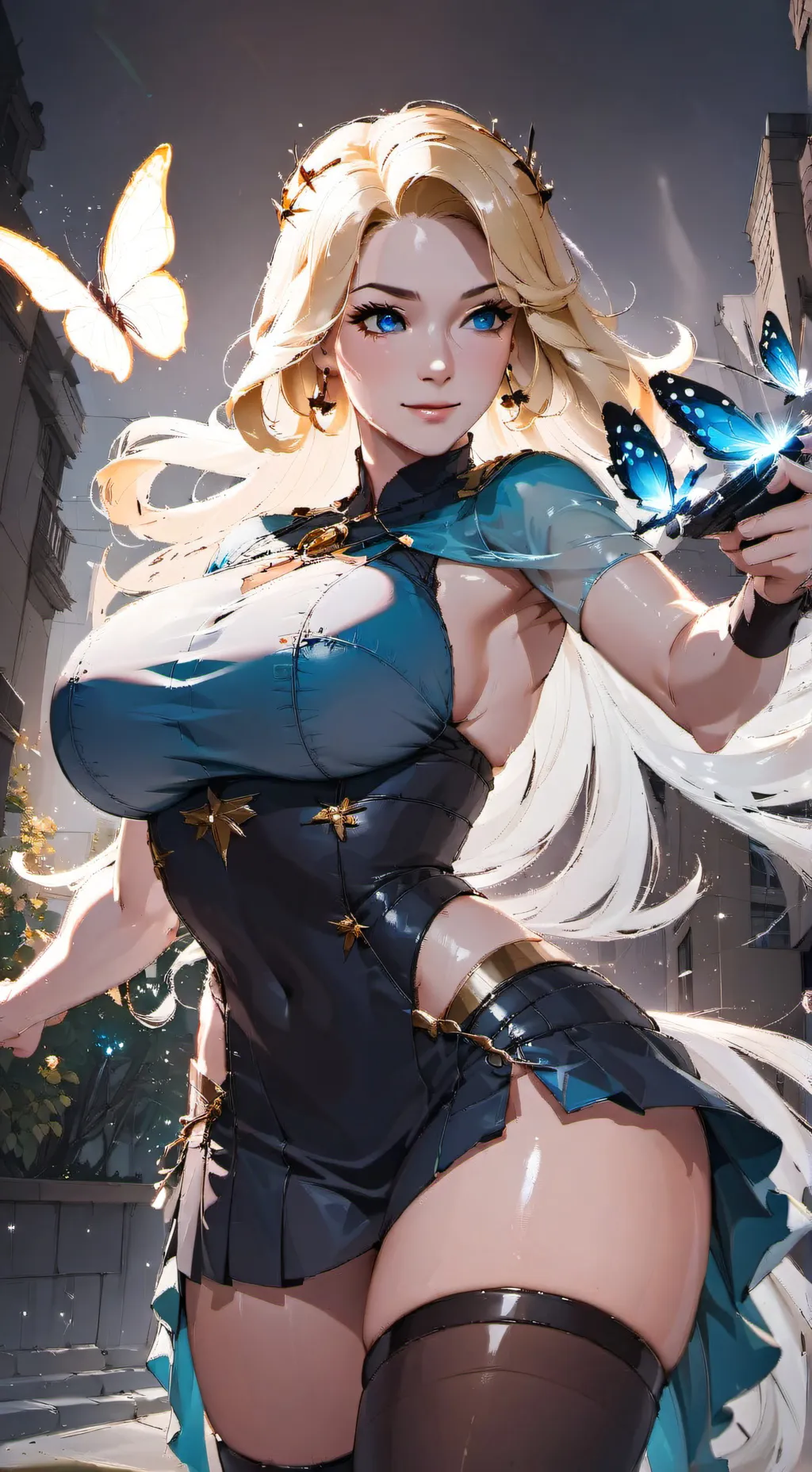 ai character: 🦋 Harper 🦋 background