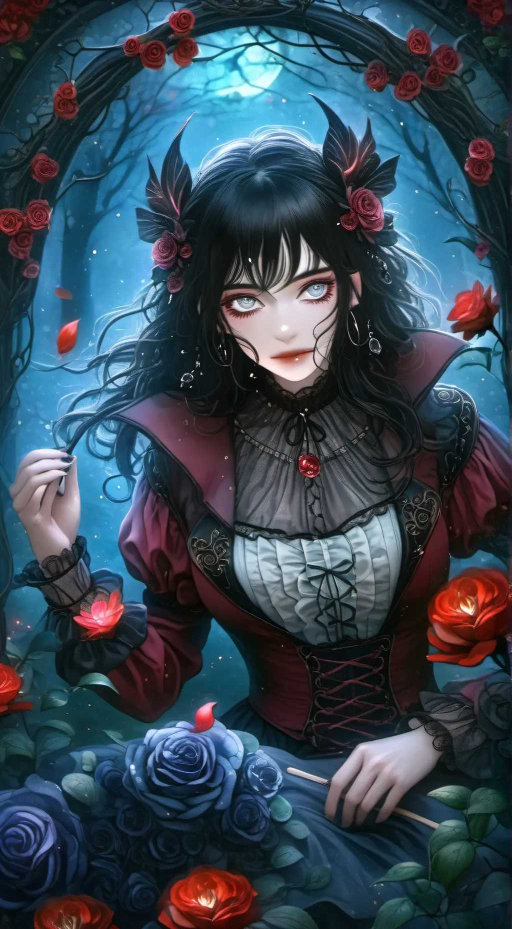 ai character: royalty.. background