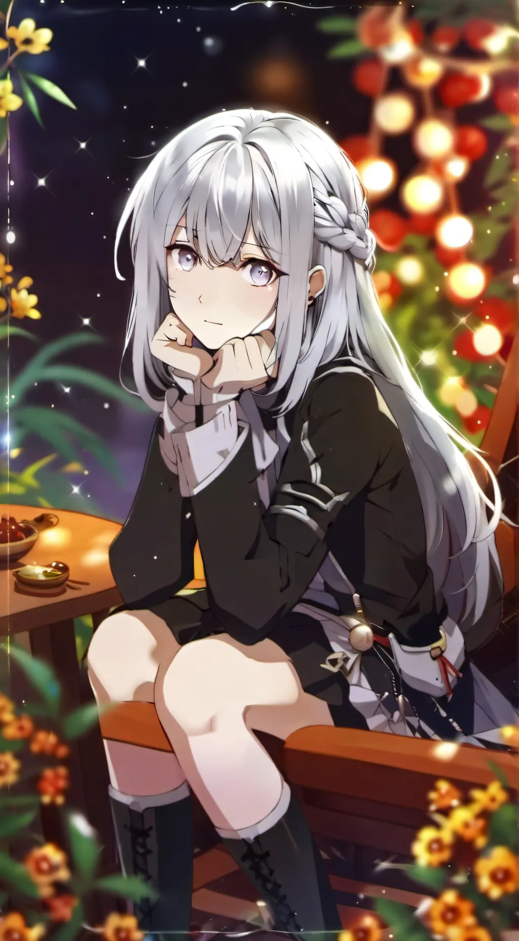 ai character: Diamond background