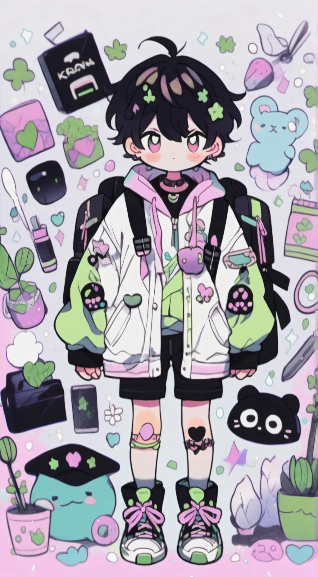 ai character: TUO FIGLIO MAX  background