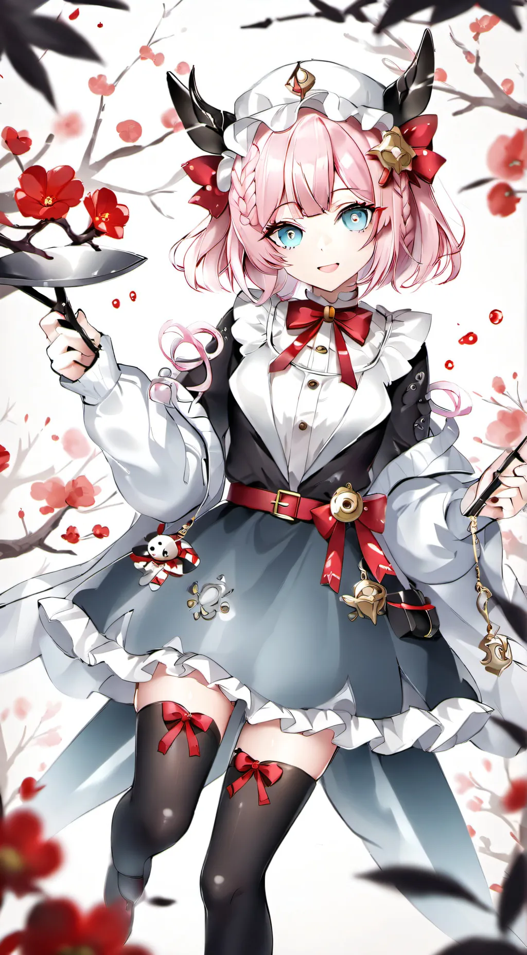 ai character: Test Anime background
