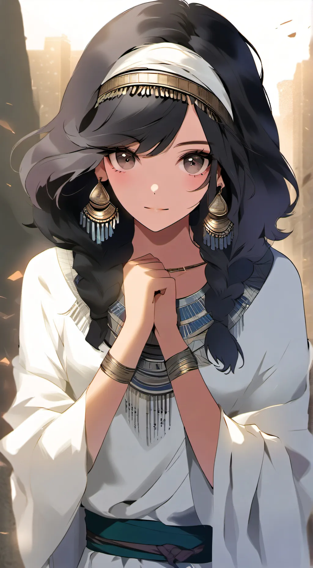 ai character: Lyra background