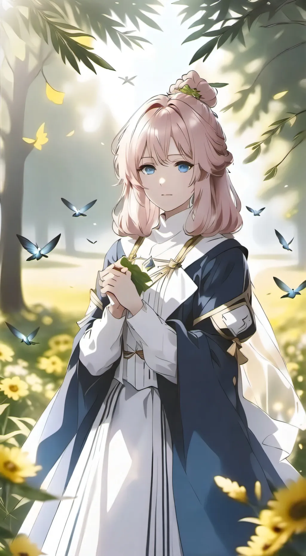 ai character: Кира background