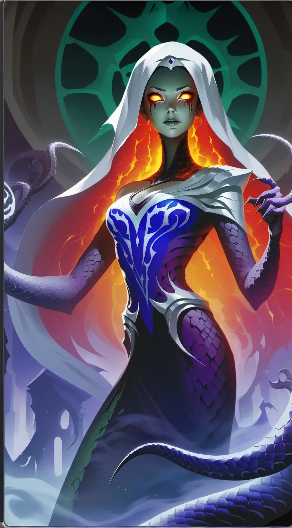 ai character: Seraphina background