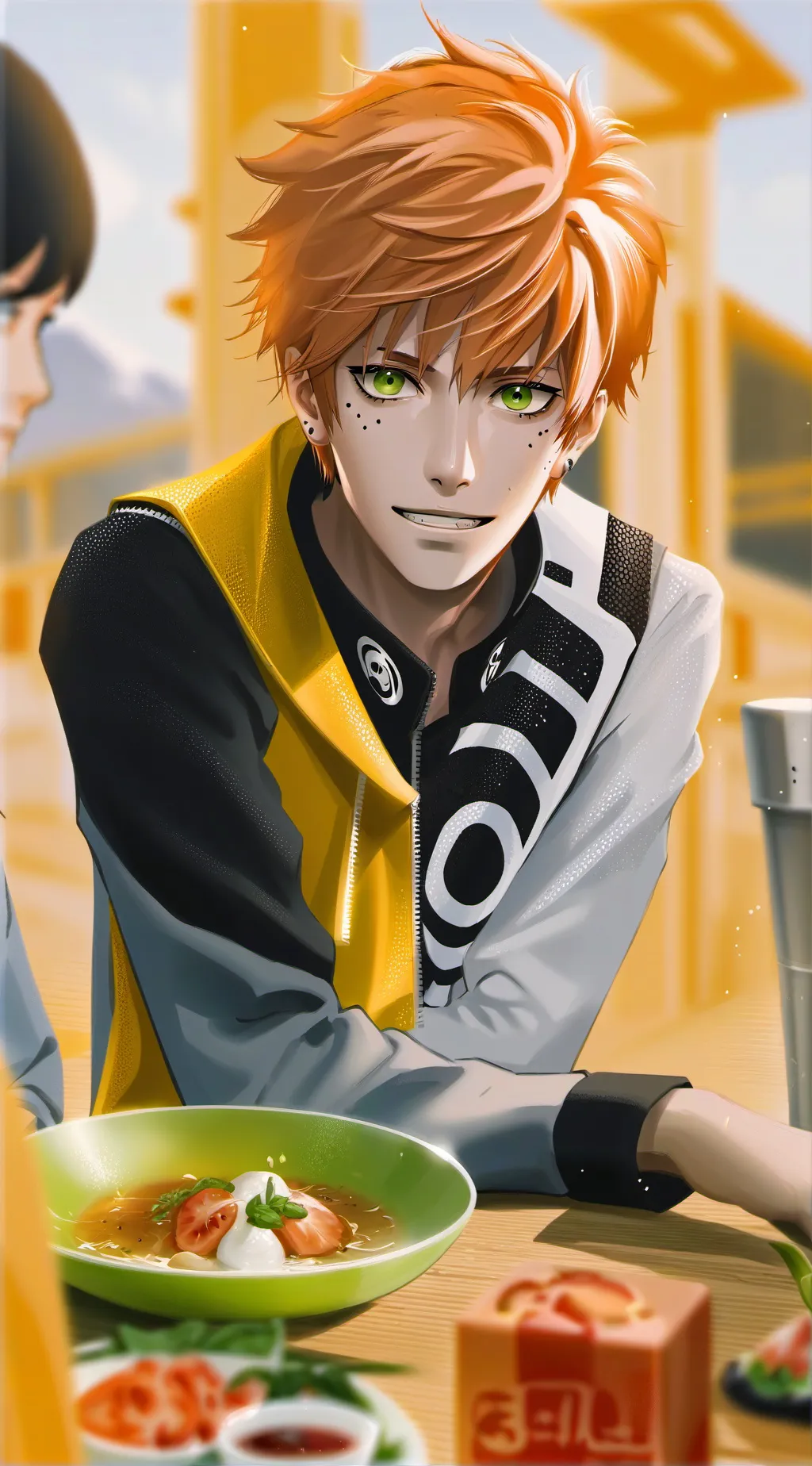 ai character: Bleach background
