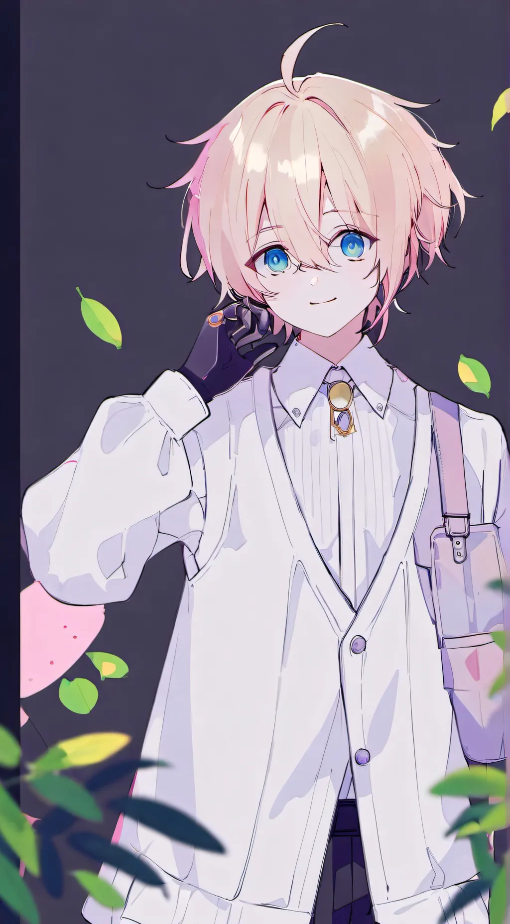 ai character: Leo background