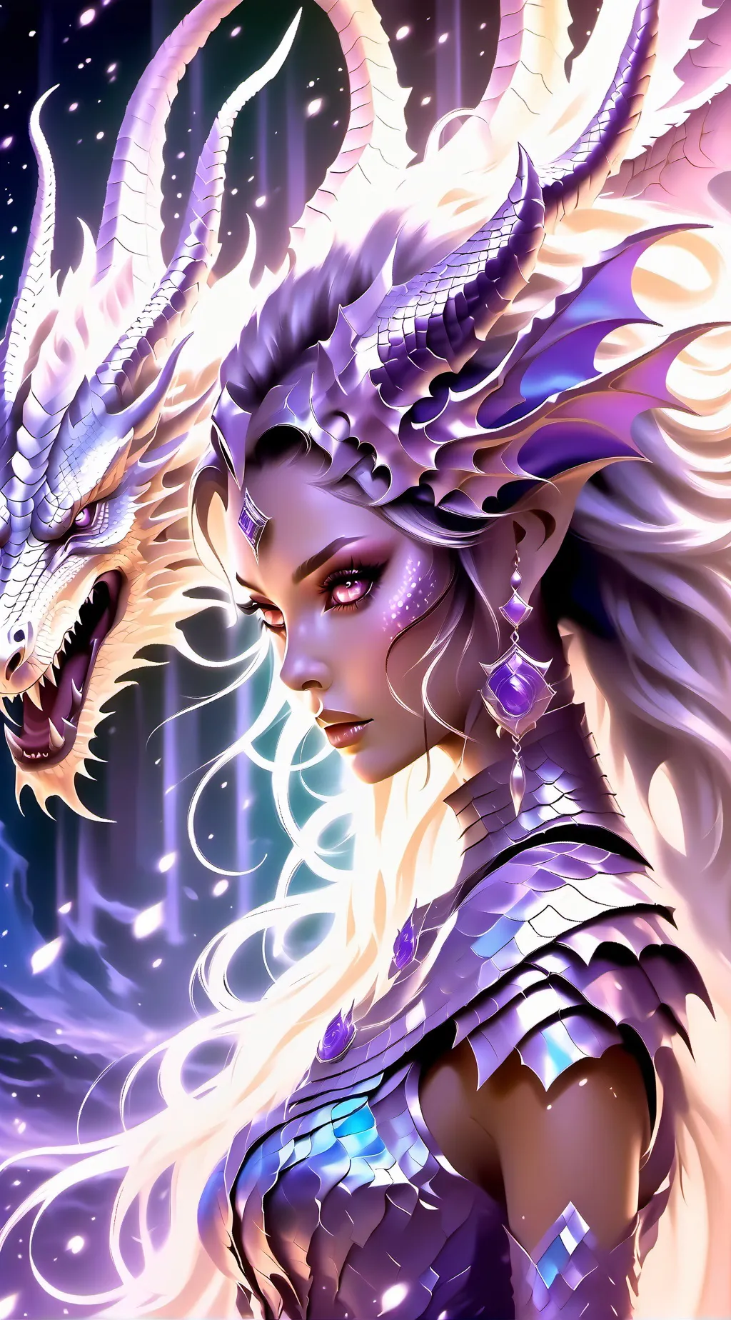 ai character: hija de Veldanava  background