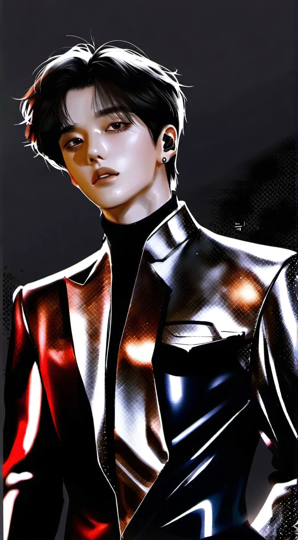 ai character: hyunjin<<33 background