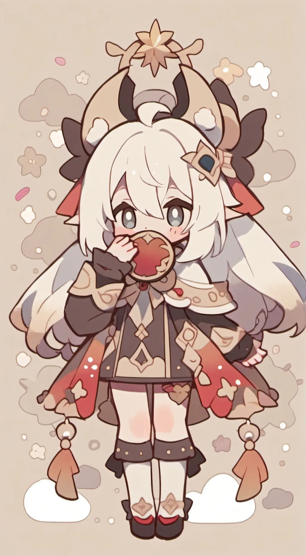 ai character: My crk oc! background