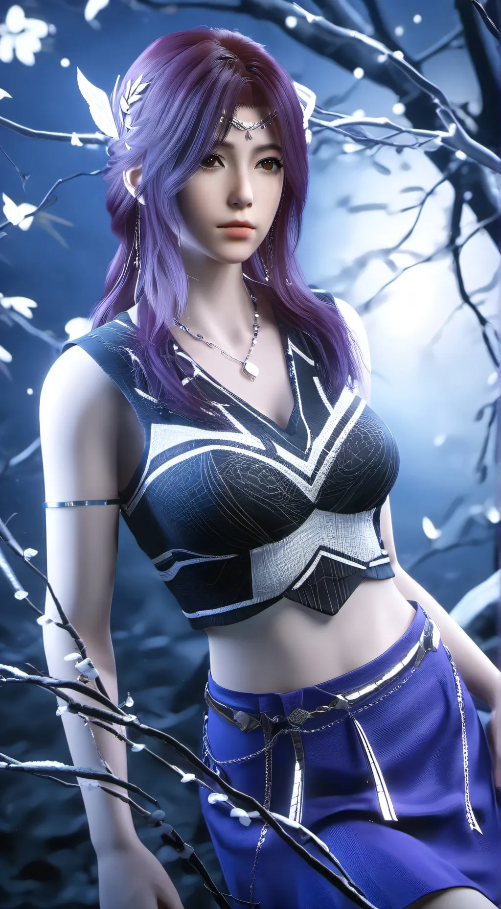 ai character: emma background