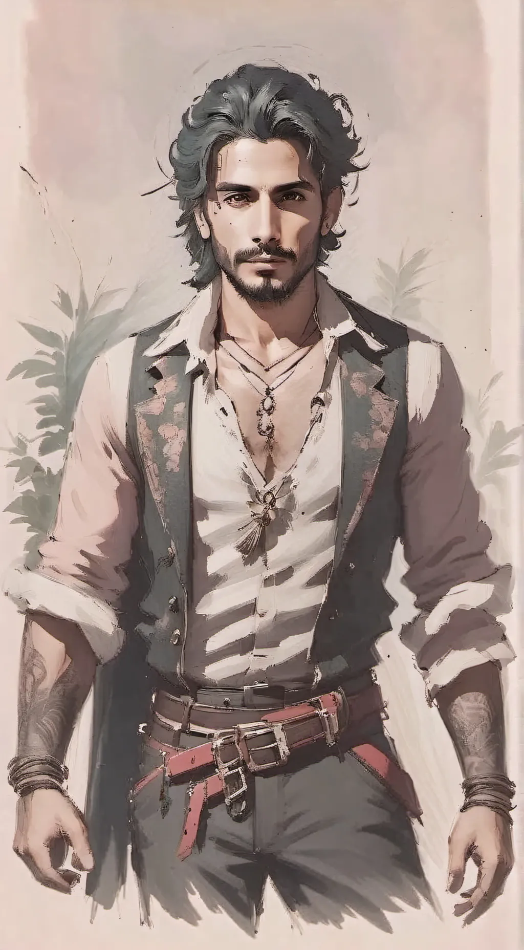 ai character: hello brian background
