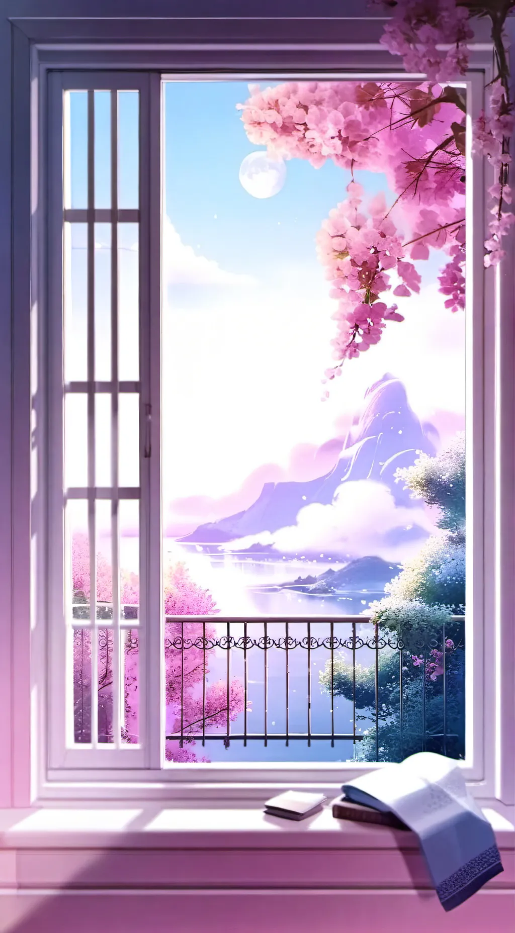 ai character: Girl Test ~ 🌆 background