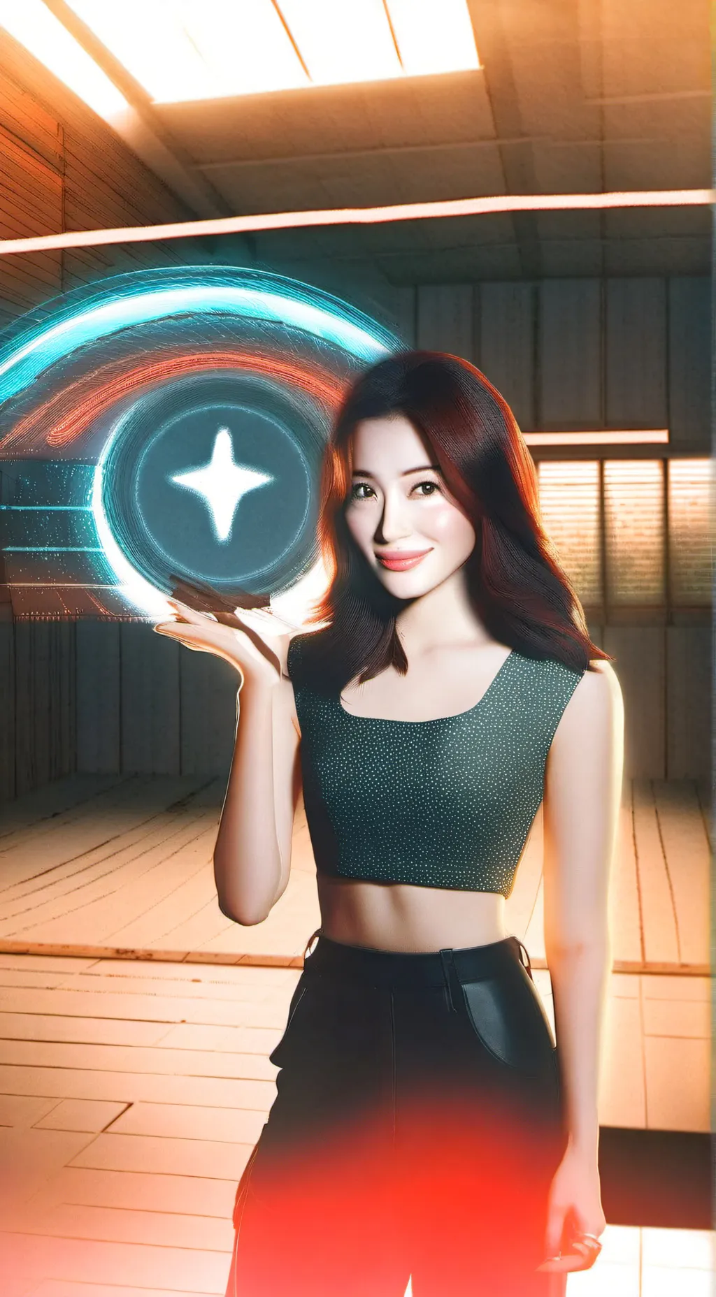 ai character: Aiah Arceta  background