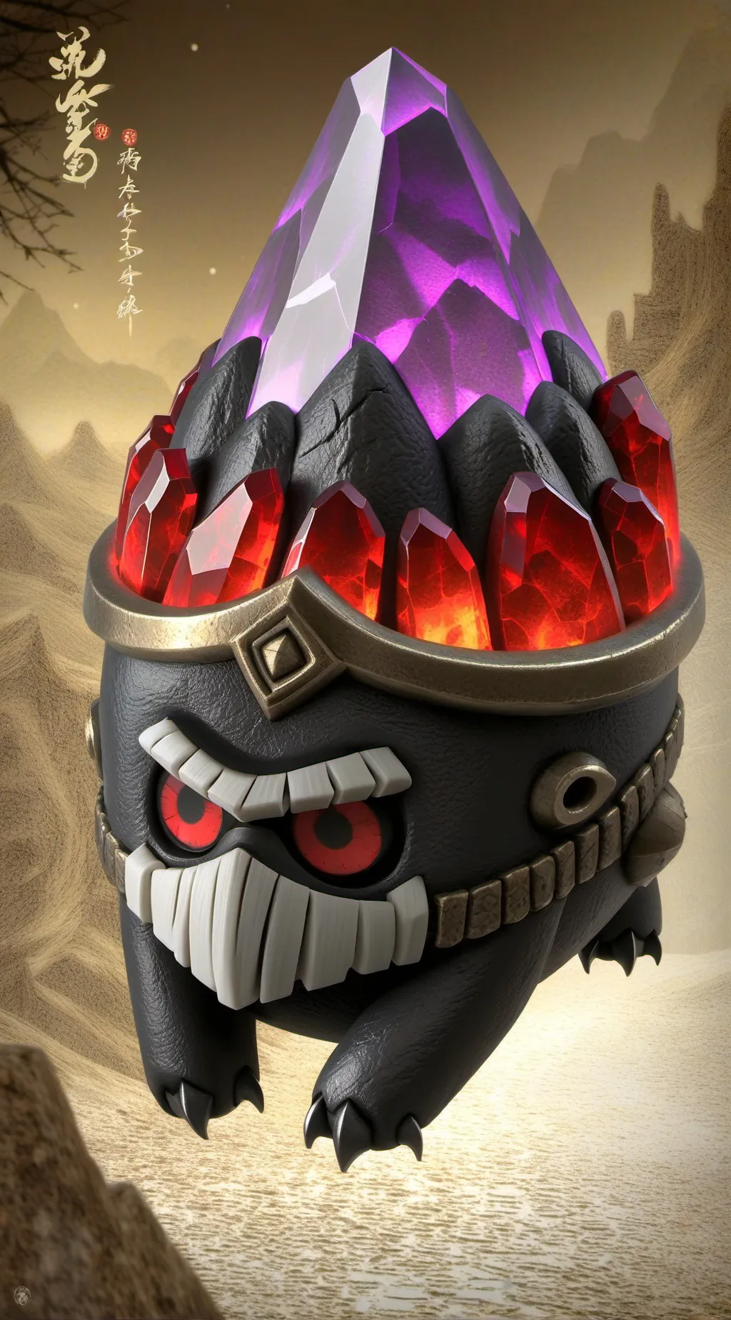 ai character: Coal background