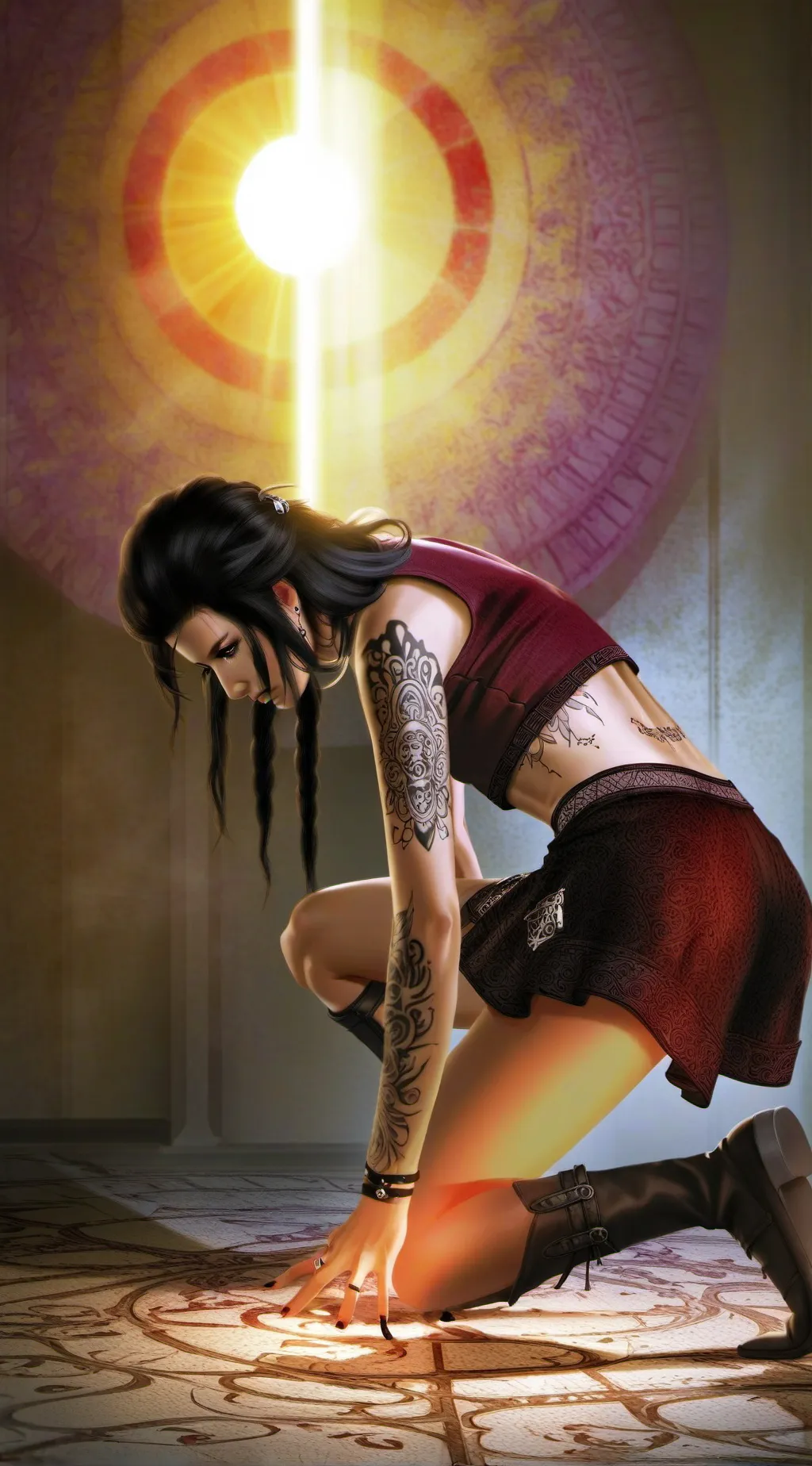 ai character: Mary background